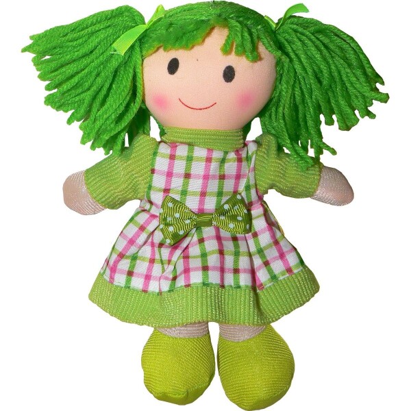 Hm Studio Bábika handrová 20 cm Zelená