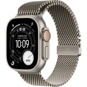 Apple Watch Ultra 3 (2025) GPS+Cellular 49mm Titánové telo - Titánový milánsky ťah (L) / 180-210mm (MF0E4QC/A)