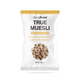 True Muesli - GymBeam (čokoláda banán, 500 g) (115750-2-500g-chocolatebanana)