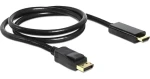 DisplayPort 1.2 - HDMI adaptérový kábel čierna / Adaptér / 4K / MM / 2 m (77492-2)