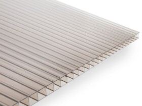 Gutta Polykarbonátová doska (bronz) – Guttagliss DUAL BOX 10 mm Guttagliss DUAL BOX 10 mm - bronz (5000 x 1050 mm) – 5,25 m2