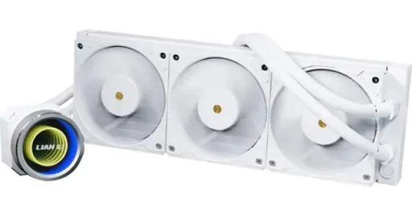 Lian Li GALAHAD II Trinity Performance 360 biela / Vodné chladenie / 3x 120 mm / ARGB podsvietenie / 200 - 3000 RPM / 40 dB (WASE-806)