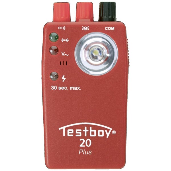 Testboy 20 Plus skúšačka priechodnosti, CAT II 300 V, LED, akustický; TESTBOY 20