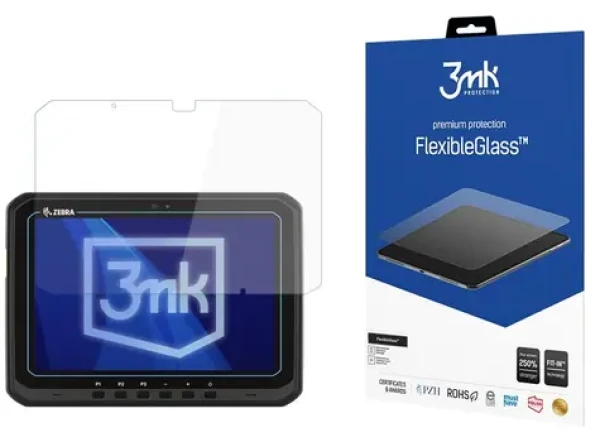 3mk FlexibleGlass hybridné sklo pre ZEBRA ET60/ET65 / Ochranné sklo / Hybridné sklo