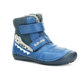 D.D.Step DDStep W063-52415 tmavo modré zimné barefoot topánky 31 EUR