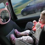 BENBAT Zrkadlo do auta aktívne s melódiami Oly Pink 0m+