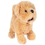 MalPlay Plyšový psík na batérie Golden Retriever