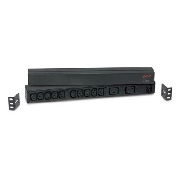 APC Rack PDU, Basic, 1U, 16A, C20 -gt; (10) C13 amp; (2) C19 (AP9559)