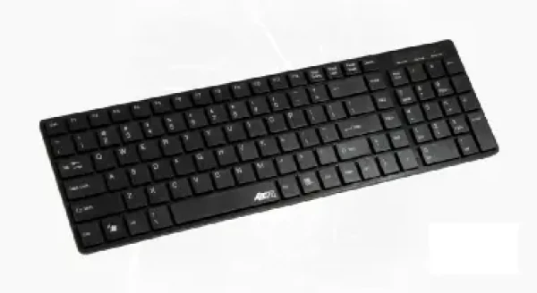 Airen KEYBOARD AiBoard Slim / klávesnica / CZ / čierna (AIREN AB-SLIMB)