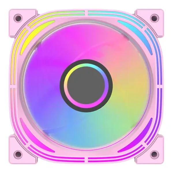 DarkFlash INF24 5v1 ružová / 120 mm / 1200 RPM / 30 dBA / 65 CFM / 4-pin (INF24 5IN1 Pink)