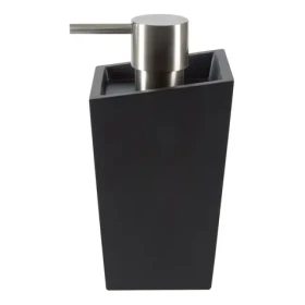Spirella YOSHI dávkovač mydla matne čierny / polyresin / nerez oceľ / 350 ml (7610583198129)