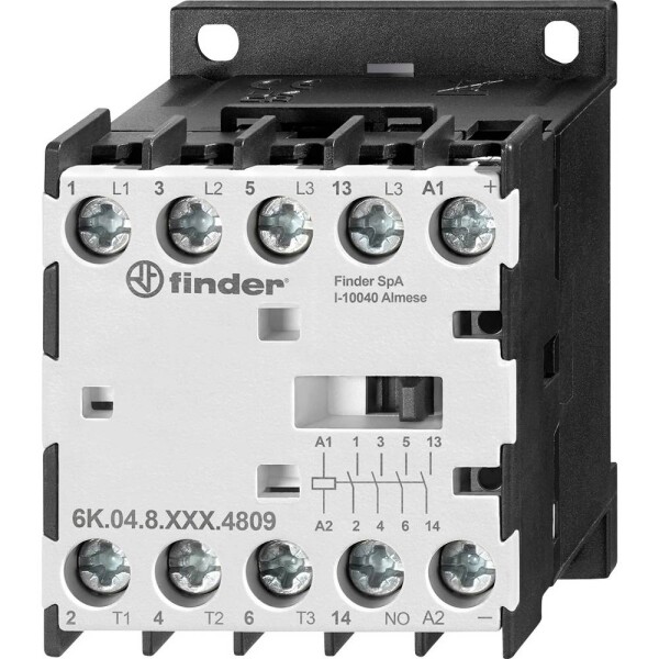 Finder 6K.04.9.024.4809 stýkač, 230 V, 20 A, 3 spínacie, 1 spínací, 1 ks; 6K.04.9.024.4809