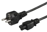 Napájací kábel CL-81 / Napájací kábel / IEC C5 (trojlístok) / 1,8 m / 10 ks (SAVIO CL-81Z)