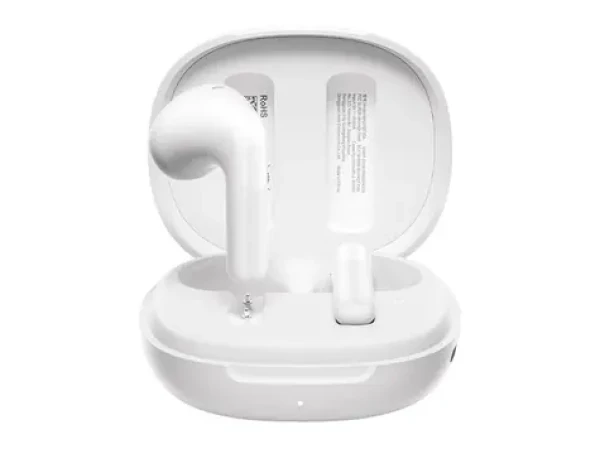 QCY Ailybuds E10 T35 biela / Bezdrôtové slúchadlá s mikrofónom / TWS / ENC / Bluetooth 5.4 / IPX4 / dobíjací box (T35 white)