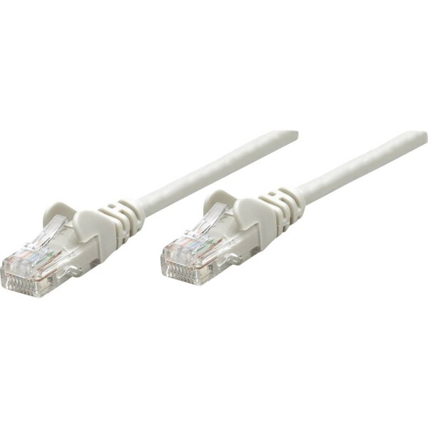 Intellinet 733274 RJ45 sieťové káble, prepojovacie káble CAT 6 S/FTP 7.50 m sivá pozlátené kontakty 1 ks; 733274