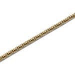 Daniel Wellington Pozlátená unisex retiazka Tide Mesh DW00401099