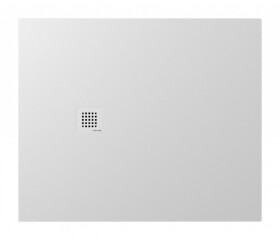 POLYSAN - TRENECA sprchová vanička z liateho mramoru s možnosťou úpravy rozmeru 120x100cm, biela matná 84313.11