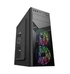Eurocase ML N6-560B čierna (P001041859565) / Skriňa / ATX / 2x USB-A 3.0 / 1x USB-C / 2x 120mm ARGB / bez zdroja (P001041859565)