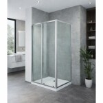 HOPA - VÝHODNÝ SET - OBDĹŽNIK SMART SELVA + PINA s vaničkou - Farba rámu zásteny - Hliník chróm, Rozmer A - 100, Rozmer B - 80, Smer zatváranie - Univerzálny Ľavé / Pravé, Výplň - Číre bezpečnostné sklo - 4/6 mm OLOBD10080CC1