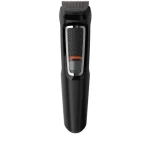 Philips MG3740-15 Multigroom series 3000 Čierna / Univerzálny zastrihávač / 60 minút doba prevádzky / 9 nástavcov (MG3740/15)