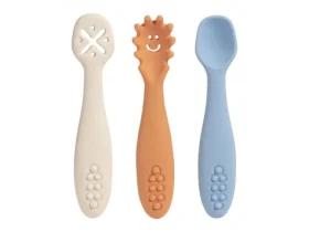 BEBECONFORT Prvé lyžičky silikónové 3 ks (3105209990BC)
