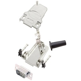 Encitech D45ZF09-DMP-W-K 6355-8047-01 sada D-SUB kolíkové lišty 45 ° Pólov: 9 spájkovaný 1 ks; 6355-8047-01