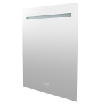 Mereo Zrkadlo 50x70 cm s osvetlením a odhmlievaním CN156