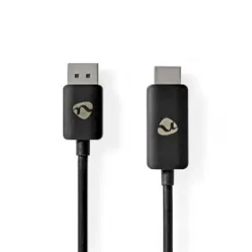 Nedis Kábel DisplayPort (M) - HDMI (M) 1.80 m čierna (CCGB37108BK18)
