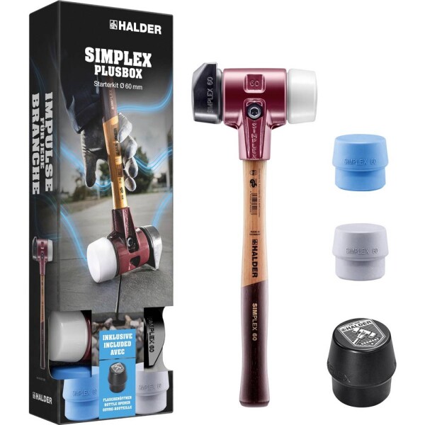 Halder SIMPLEX-Plusbox Starterkit 3027s026 palička stredne tvrdé 2600 g 160 mm; 3027s026