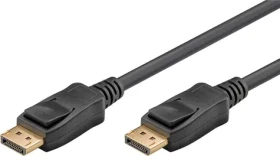 Goobay čierna / DisplayPort kábel / DP 2.0/2.1 / 40 Gbit/s (74748)