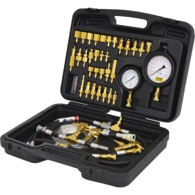KS Tools 150.2325 Súprava na testovanie tlaku systému vstrekovania paliva Master pre benzínové motory, 42 ks; 150.2325