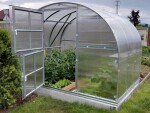 Oblúkový polykarbonátový skleník Gardentec Classic (4 × 3 m)