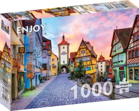 ENJOY Puzzle Staré mesto Rothenburg, Nemecko