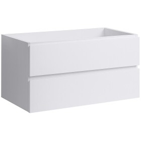 CERANO - Kúpeľňová skrinka pod umývadlo Carole - biela matná - 99x48x45 CER-431560