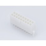 Molex vstavaná zásuvková lišta (štandardná) Počet pólov 18 Raster (rozteč): 4.20 mm 39289188 1 ks Tray; 39289188