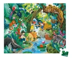JANOD Puzzle v kufríku Dobrodružstvo v džungli