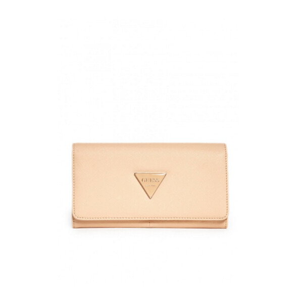 Outlet - GUESS peňaženka Abree Flap Wallet peach Krémová