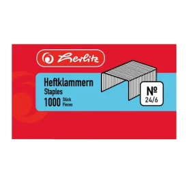 Herlitz Sponky do zošívačky / pozinkované / 1000 ks (8760514)