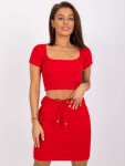 Dámske tričko TOP RV TS 7538.12P Červená - Rue Paris M-38 červená