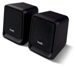 Trust Milo 2.0 Speaker Set čierna / Reproduktory / 2.0 / 6W RMS / USB-C (26254)