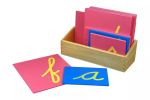 Moyo Montessori Moyo Montessori Hmatové písmená (písacie písmo - malé - americká norma)