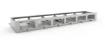 Allied Telesis šedá / Rackový zásobník / 1U / pre 6x MMC mediakonvertor (AT-MMCTRAY6-00)
