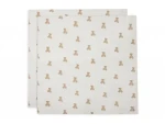 Jollein Plienky zavinovacie 2 ks 115x115 cm Teddy Bear (535-852-66095)