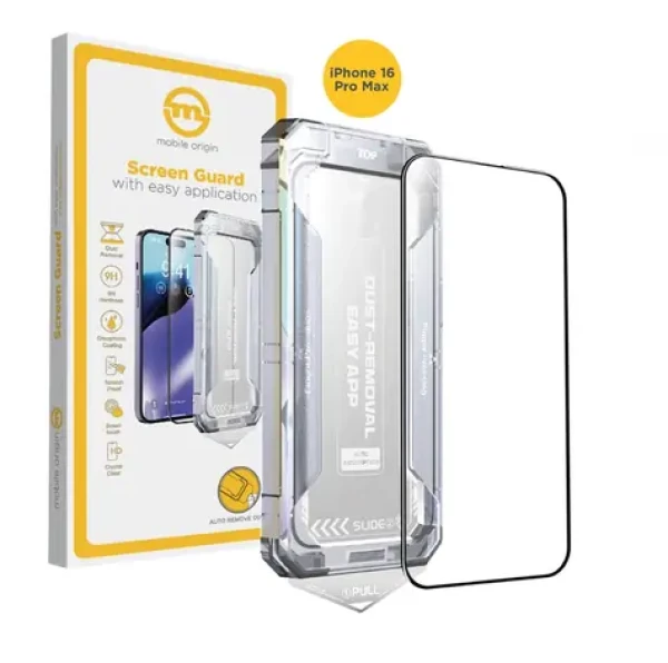 Mobile Origin Yellow Screen Guard ochranné sklo pre Apple iPhone 16 Pro Max (SGZ-i16ProMax)