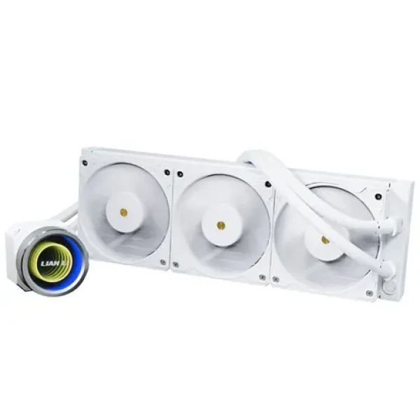 Lian Li GALAHAD II 360 Trinity Performance biela / 3x 120 mm / ARGB podsvietenie / 200 - 3000 RPM / 40 dB / Intel + AMD (GA2P36W)