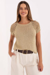 Sveter s krátkym rukávom model 215793 Taliansko Moda universal