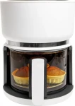 4Swiss ABB-G24 Pure Glass biela / Teplovzdušná fritéza / Sklenená nádoba