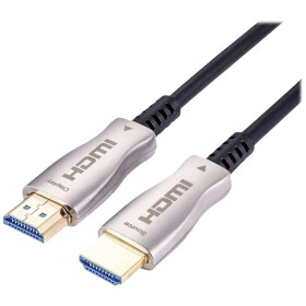 Value HDMI prepojovací kábel Zástrčka HDMI-A, Zástrčka HDMI-A 30.00 m čierna 14.99.3481 4K UHD HDMI kábel; 14993481