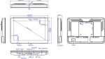 Allnet Meetingraum RGB LED Tablet 10 Zoll RK3568 Android 11 und NFC/RFID Farbe schwarz