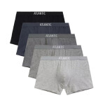 Pánske boxerky 5 pack 011 mix - Atlantic vícebarevná M